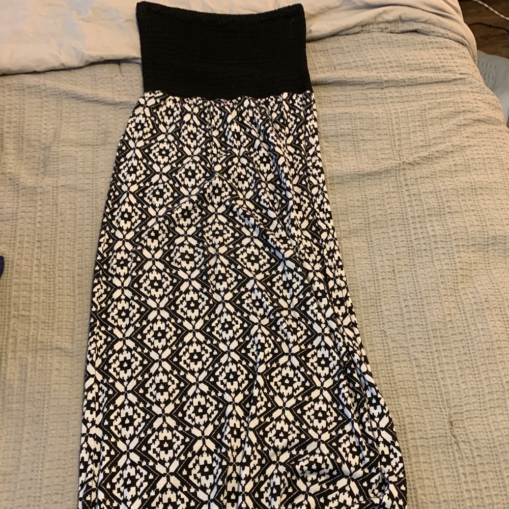 Strapless, Maxi Dress